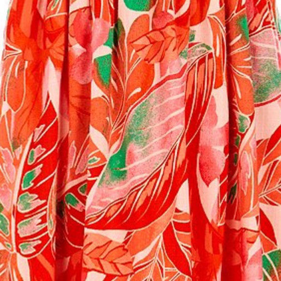 GB GIRLS Tropical sundress with fake tie shoulders NWT Size 5 - Picture 6 of 12